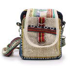 Body-Cross Natural Hemp & Jhari Travel Bag – view 5