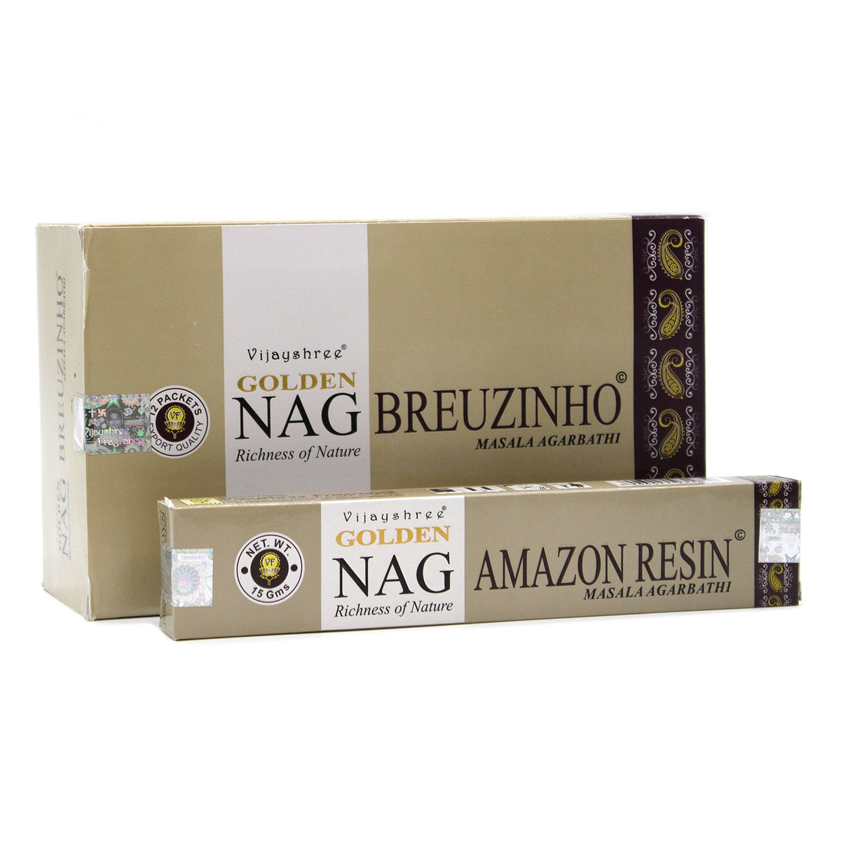 Golden Nag Amazon Resin Breuzinho Incense Sticks 15g