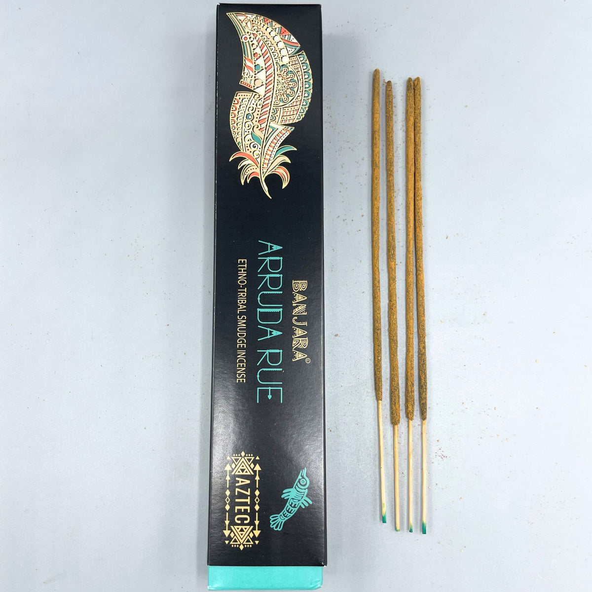 Banjara Tribal Smudge Incense Sticks - White Arruda Rue – view 2