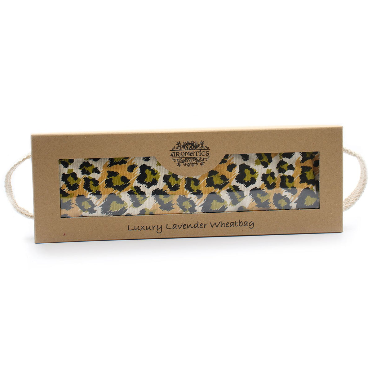Lavender Wheat Bag Gift Box - Night Leopard Print – view 5