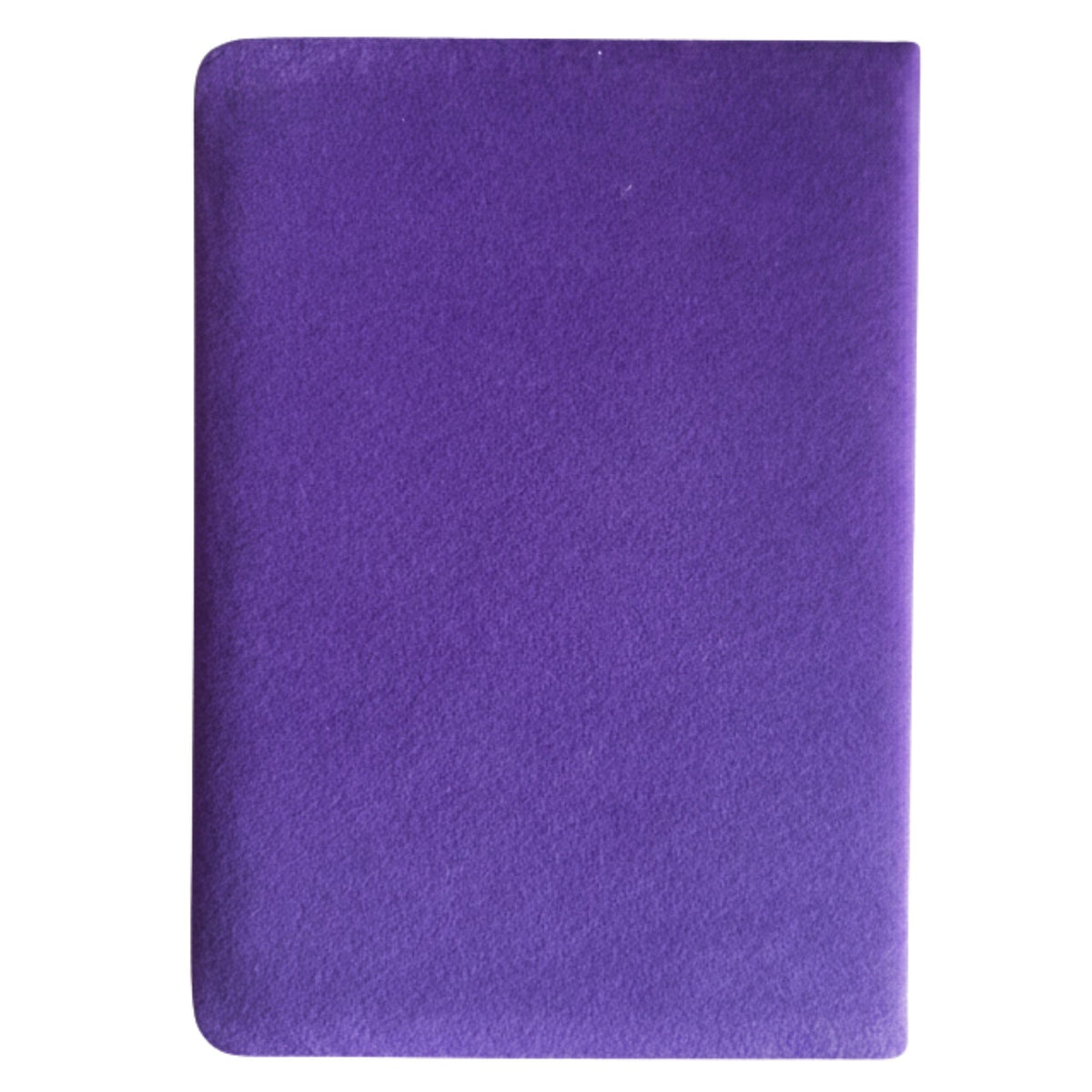Purple Velvet Notebook, Create Magic, 80 Lined Pages
