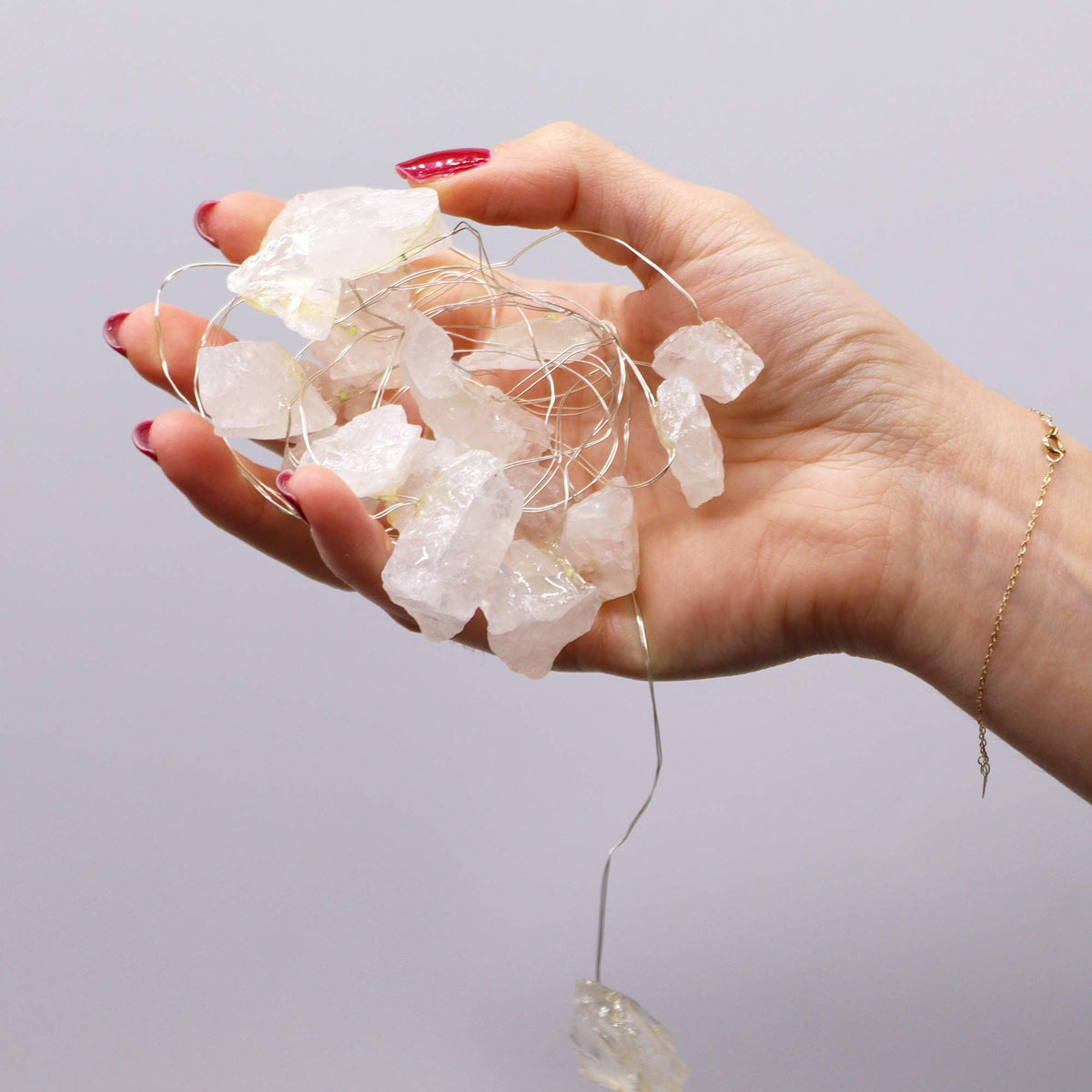 Rock Quartz Gemstone Enchantment Lights – view 3