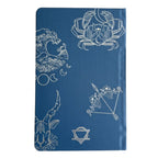 Midnight Blue Wellness Journal, Silver Zodiac, 120 Pages – view 2