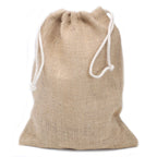 Medium Jute Drawstring Sack 24x30cm