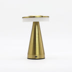Touch Lamp, Tall Bronze and Gold Stem, USB-C Rechargeable – view 5