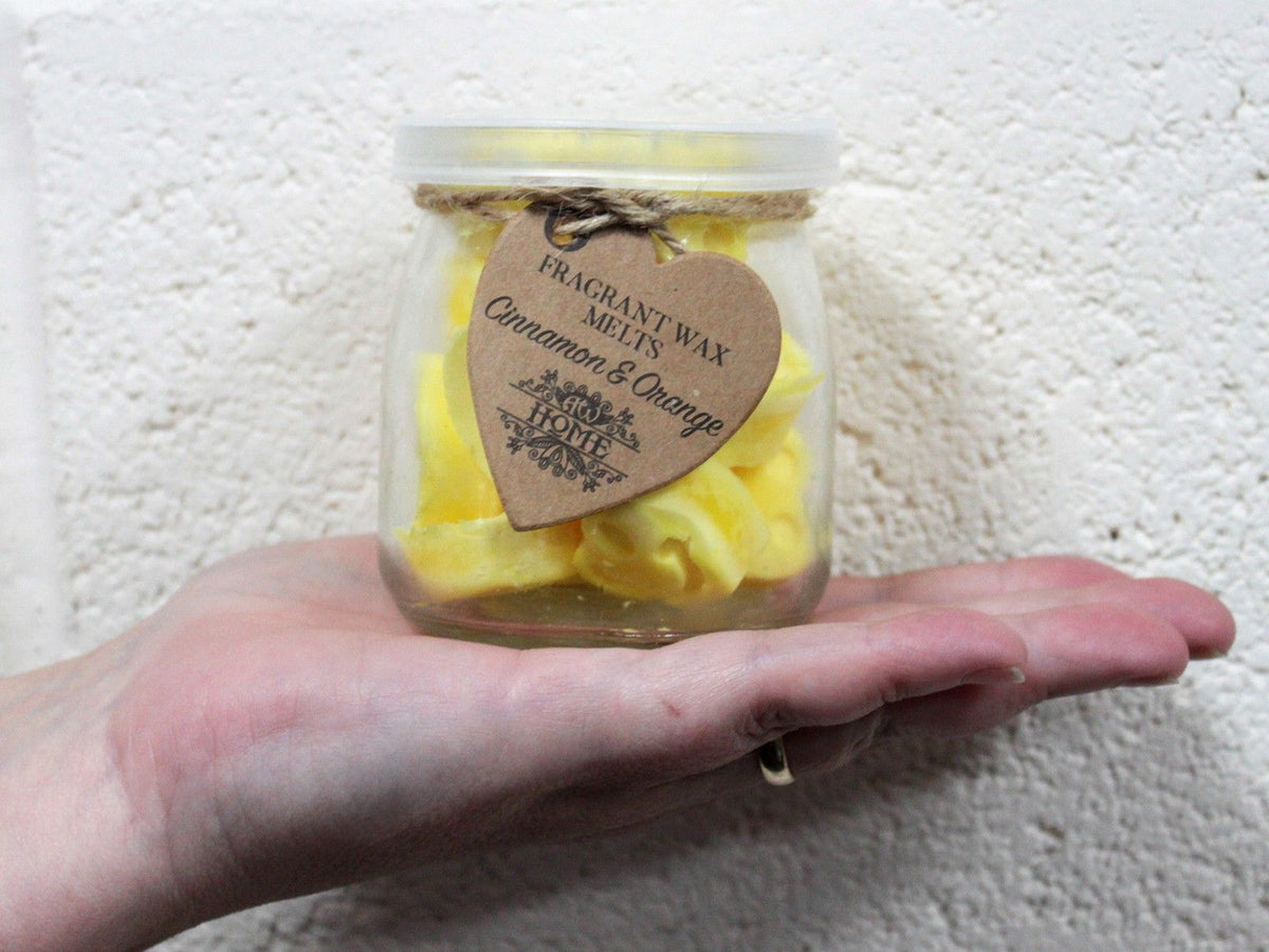 Soy Wax Melts Jar - Apple Spice, 16 Hearts – view 5