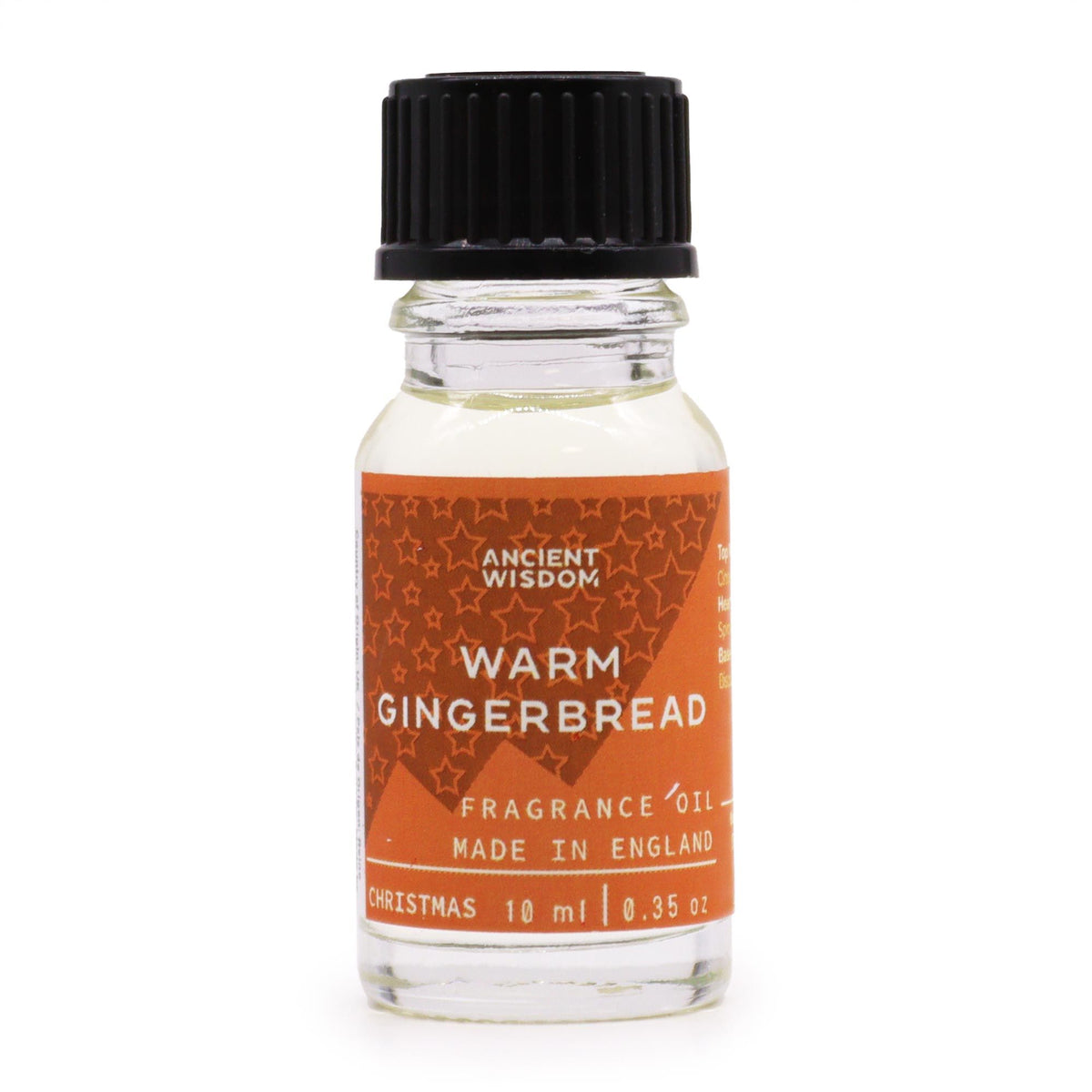 Warm Gingerbread Fragrance Oil 10ml – Pack of 10 – view 3