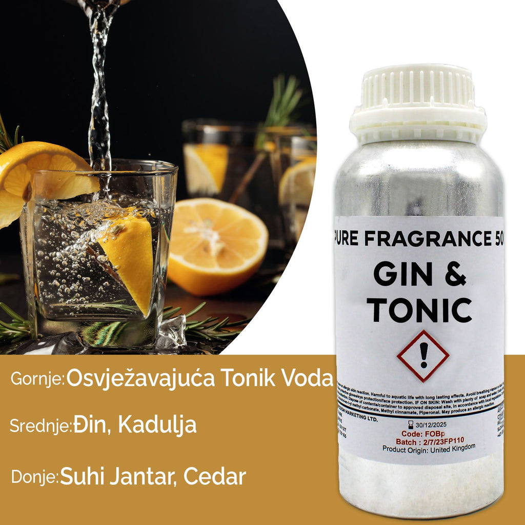 Gin & Tonic Pure Fragrance Oil - 500ml – view 8