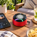 Red Mandala LED Mini Bluetooth Speaker – view 6