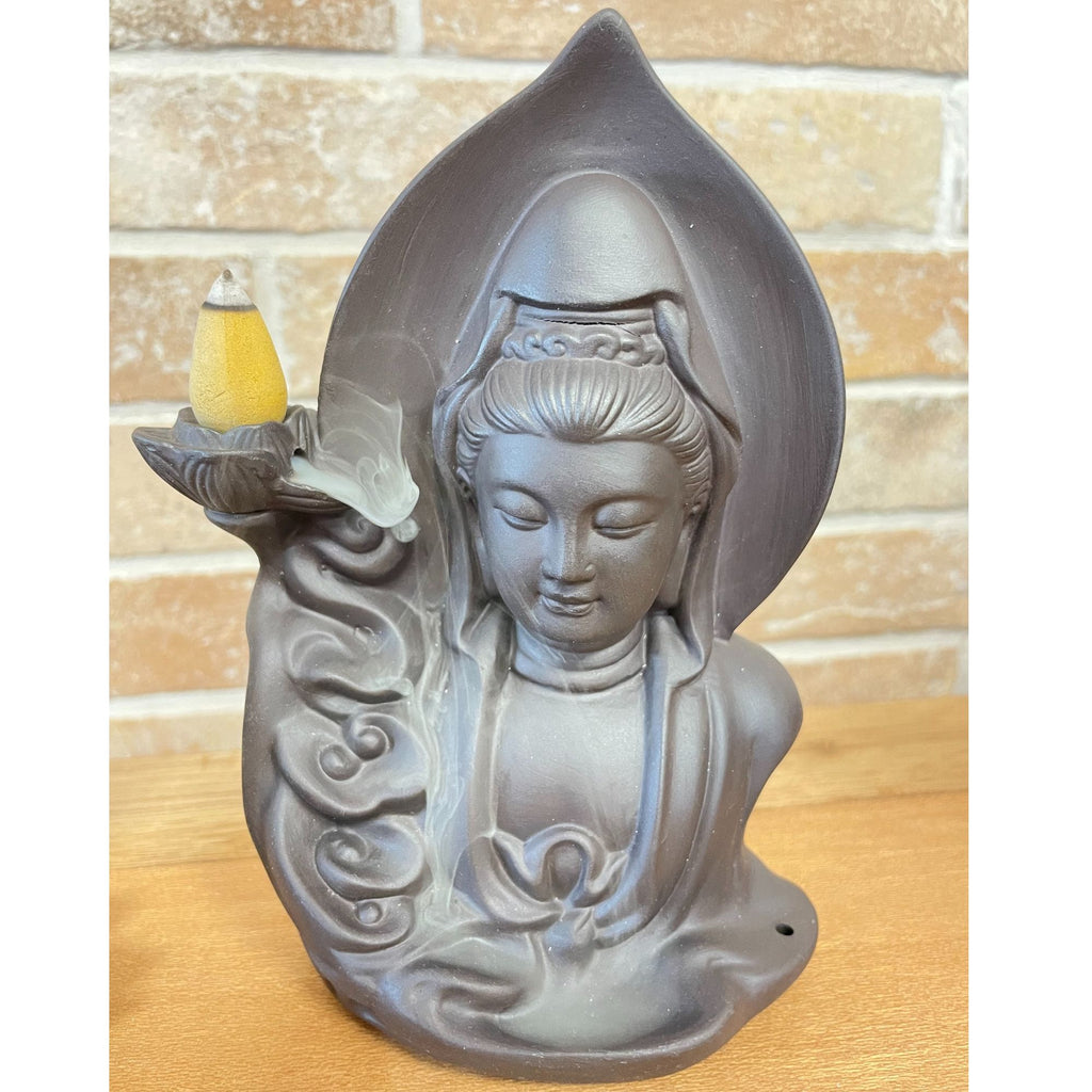 Backflow Incense Burner - Serene Buddha – view 2
