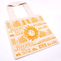 Big Cotton Shopping Bag 38x42cm City Life Print