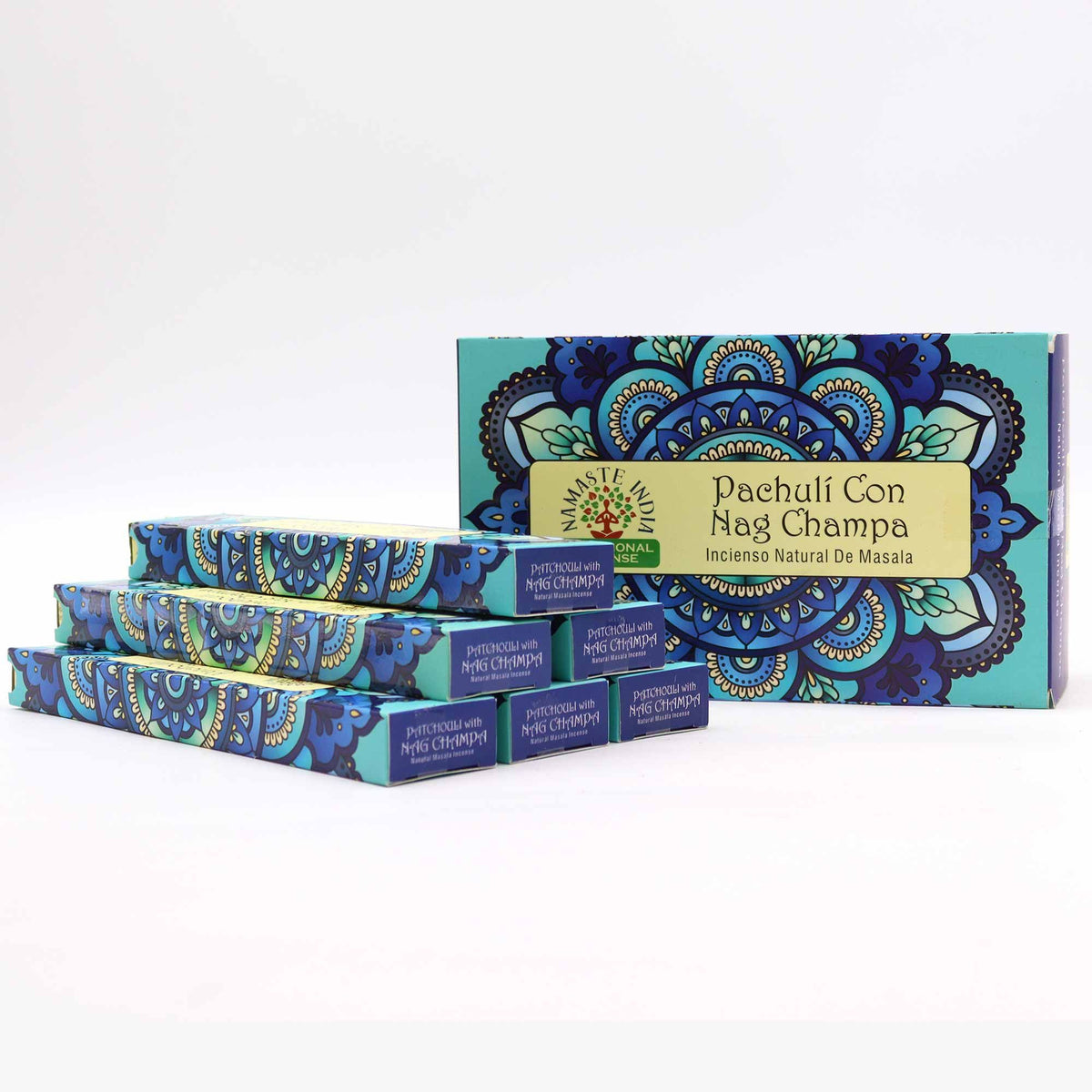 Namaste Mandala Masala Incense - Patchouli with Nag Champa – view 6
