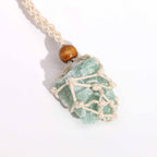 Waxed Cotton Necklace Cord 45cm - Natural – view 4
