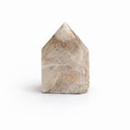 Matrix with Tourmaline Top Polished Gemstone Point, pack of 5-6