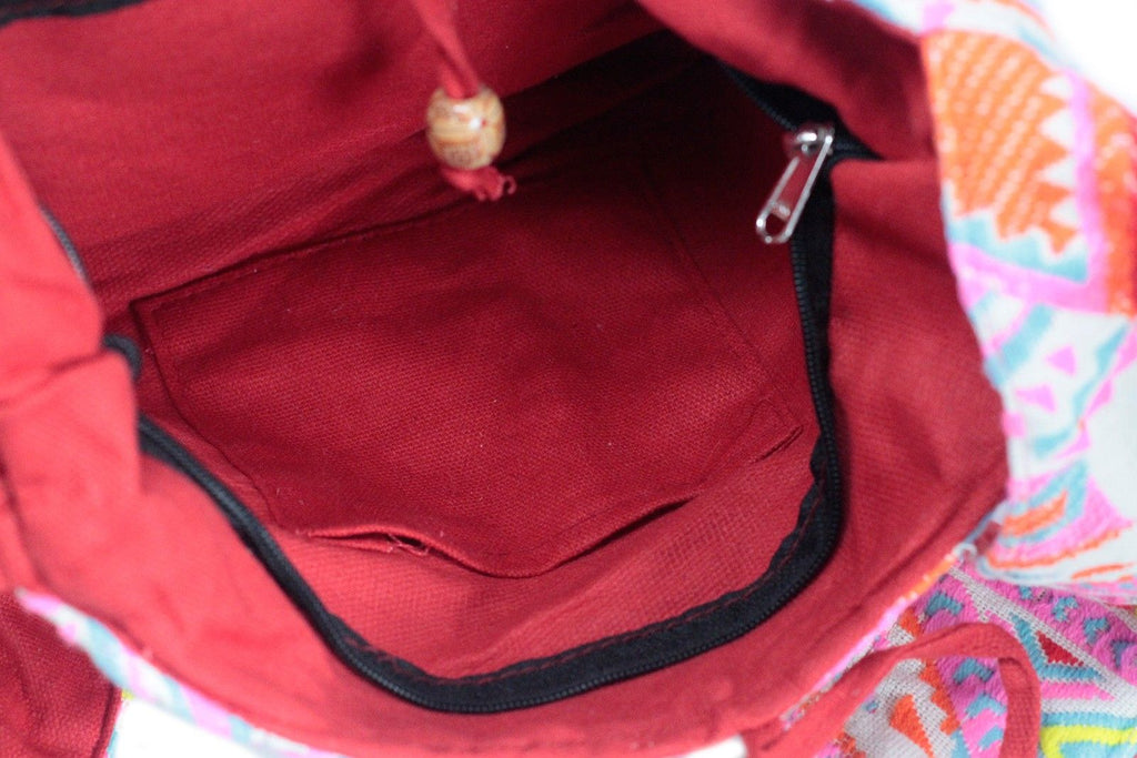 Kathmandu Big Bag in Sunrise Pink and Blue – view 3