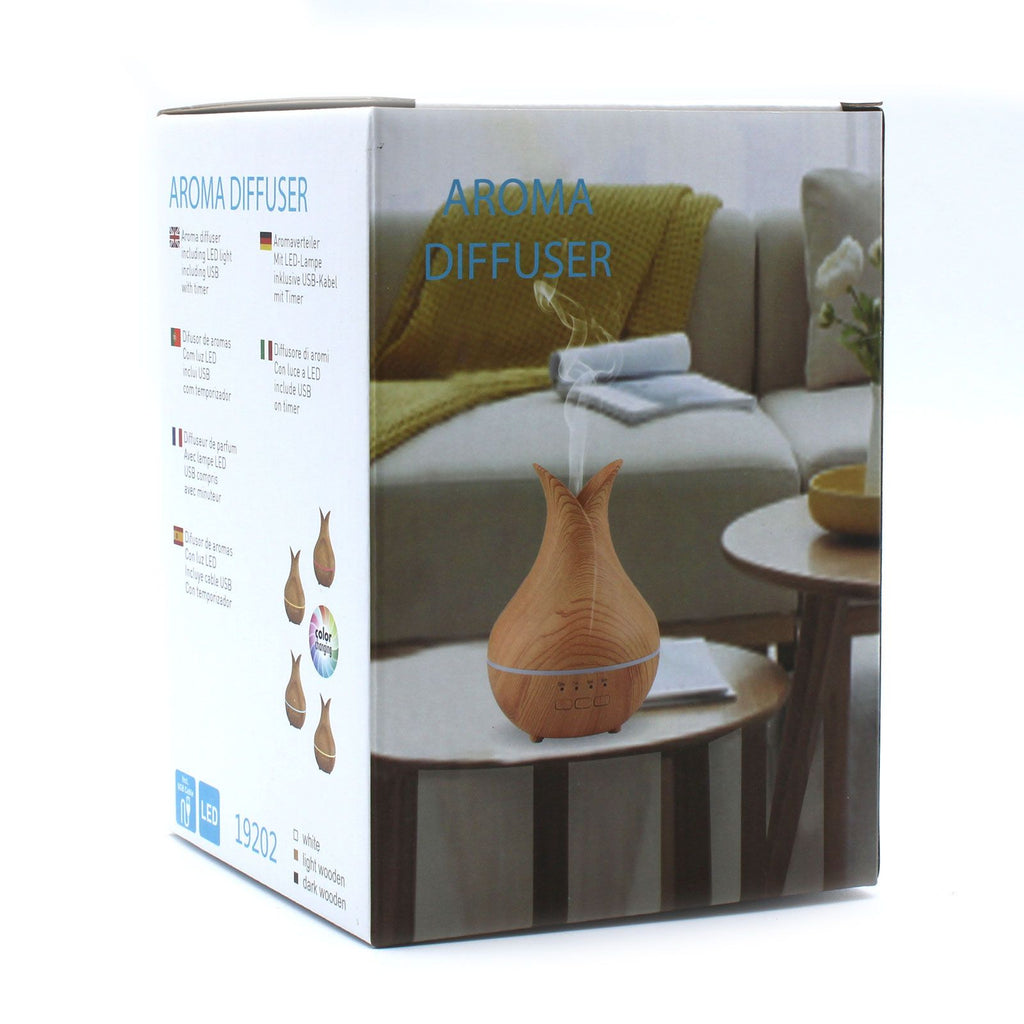 Palermo USB Aroma Diffuser with Colour-Change LED and Timer – view 3