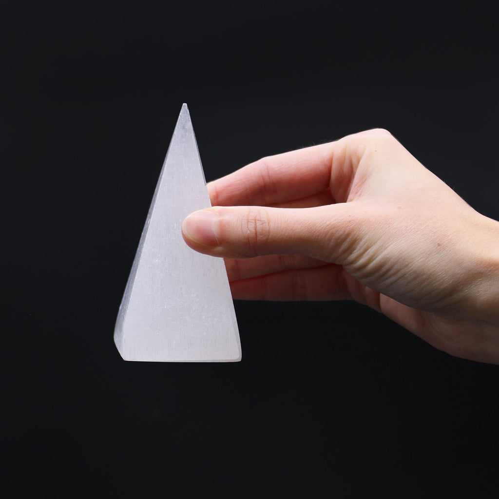Selenite Pyramid - 10cm – view 2