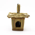 Small Square Seagrass Birdhouse, 18 x 13 cm – view 3