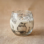 Small Glass Jar Candle - Drawn by Flame – view 5