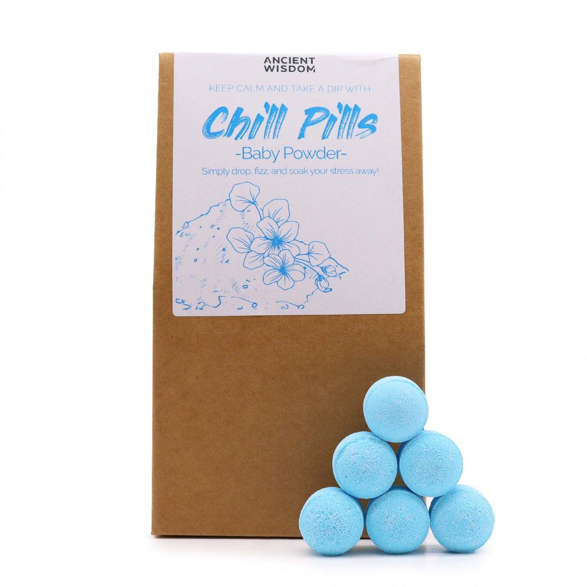 Chill Pills Gift Pack 350g - Baby Powder – view 2