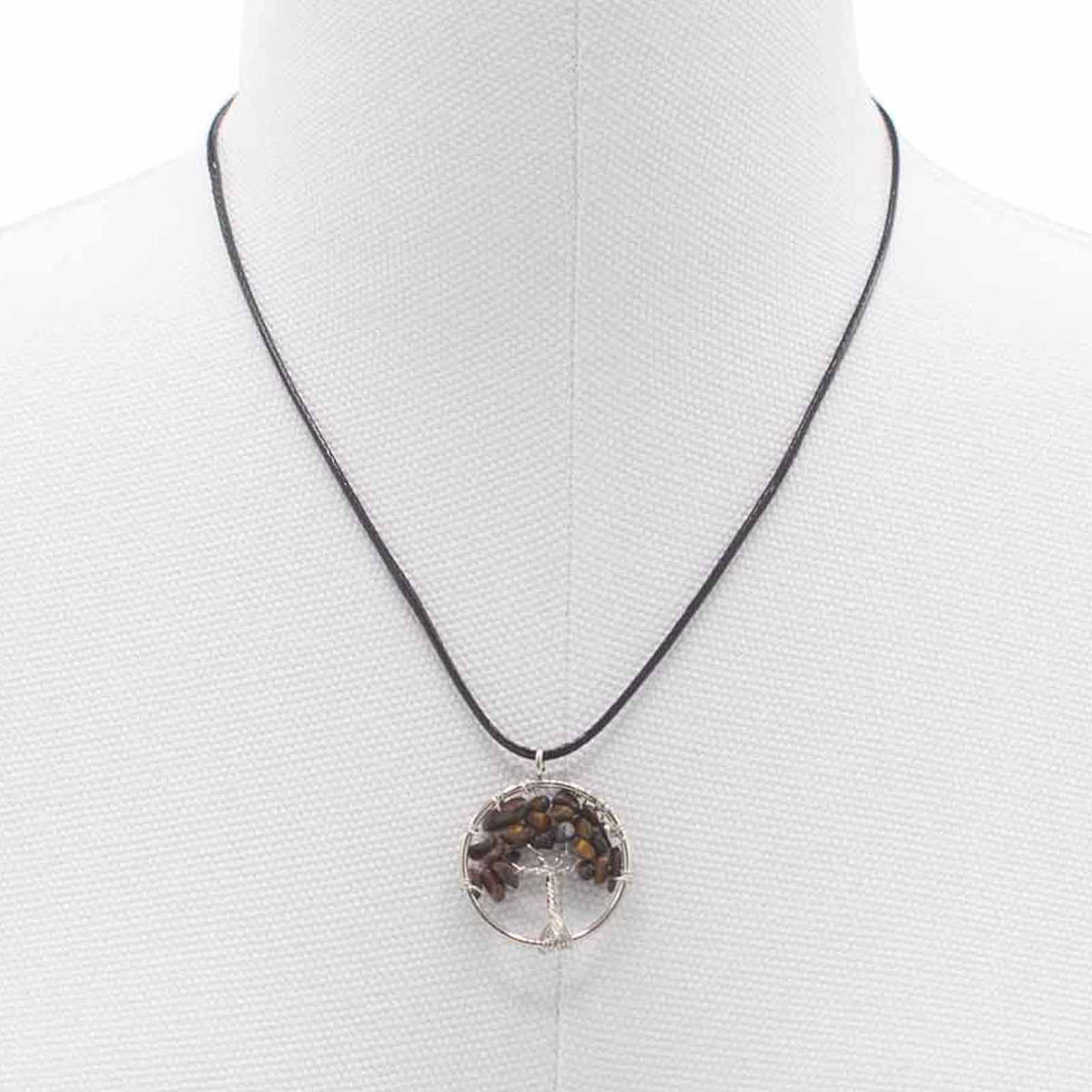 Tree of Life Pendant - Tiger Eye – view 4
