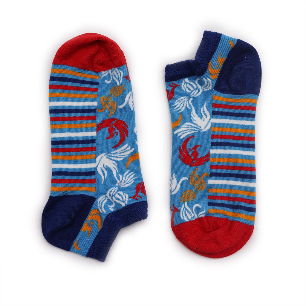 Hop Hare Bamboo Low Socks - Phoenix