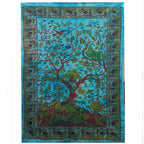 Cotton Wall Art (78x112cm) - Tree of Life, Classic
