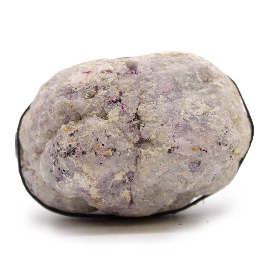 Pink & Gold Coloured Calcite Geode 8.5 x 6 cm – view 2