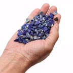 Lapis Lazuli Gemstone Chips - 1kg Bulk Pack – view 3
