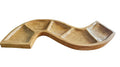 Snake Shaped Teak Wood Bowl, Approx 55cm