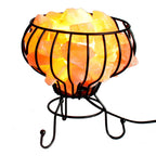 Low Salt Rock Brazier Lamp – view 3