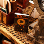 Leather Notebook, Stop Doomscrolling – 17.5x13 cm – view 6