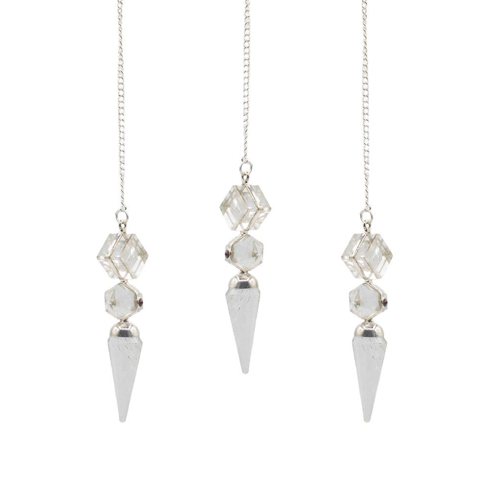 Architect of Clarity Pendulum - Crystal Quartz