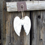 Small Double Angel Wing and Heart Wall Decor, 15 cm – view 4