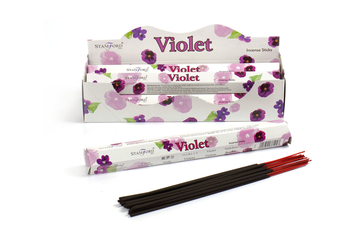 Stamford Violet Premium Incense Sticks – view 3
