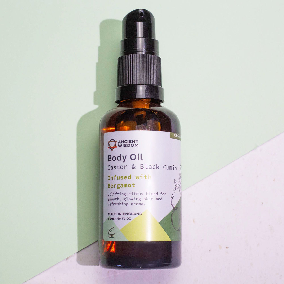 Organic Body Oil 50ml - Bergamot – view 3