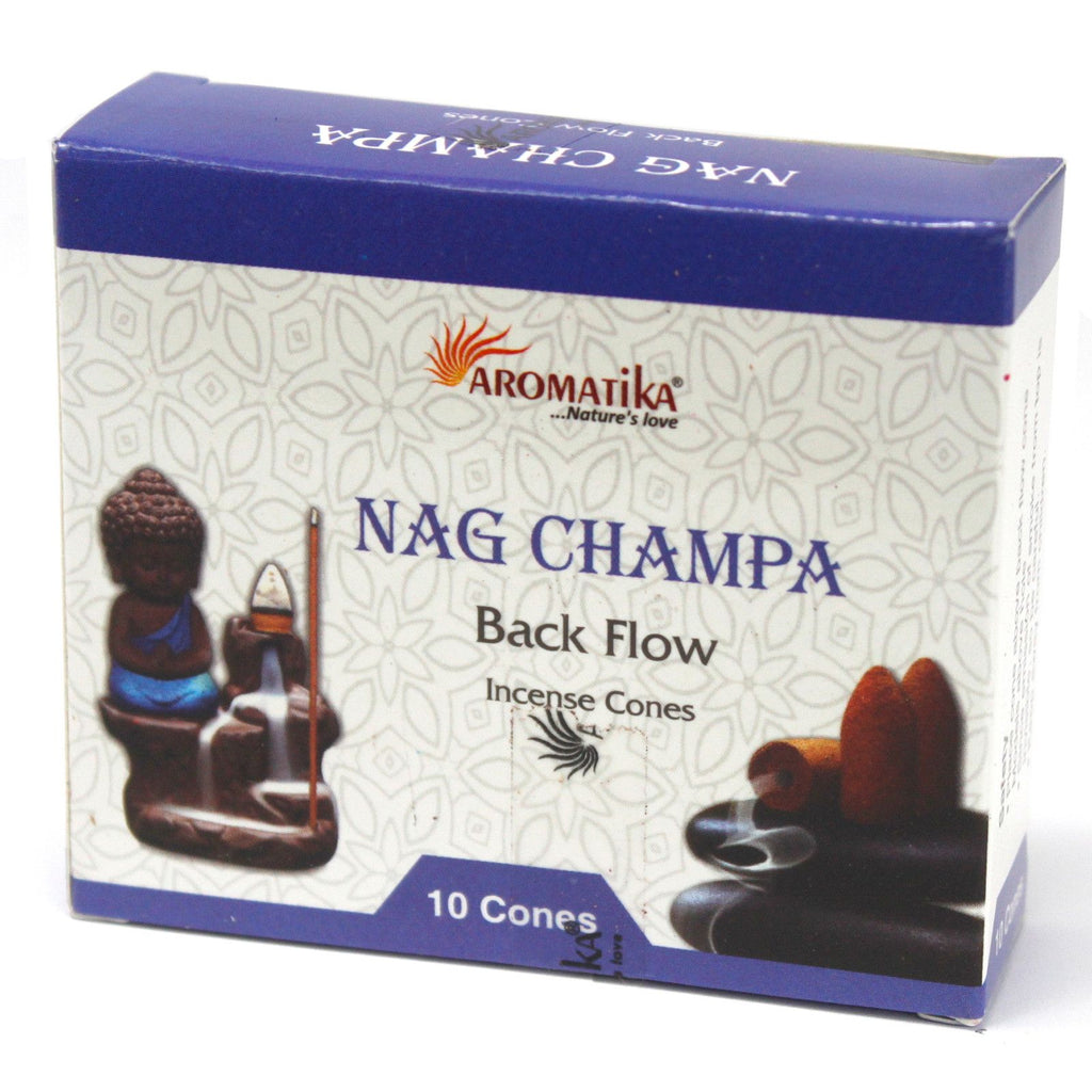 Aromatika Backflow Incense Cones - Nag Champa – view 2