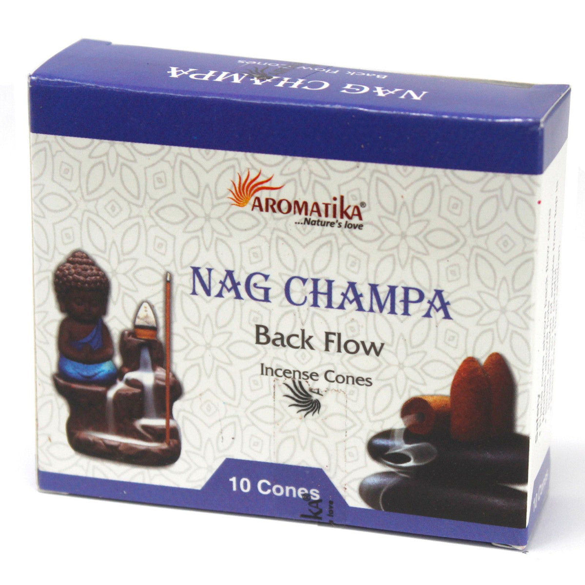 Aromatika Backflow Incense Cones - Nag Champa – view 2
