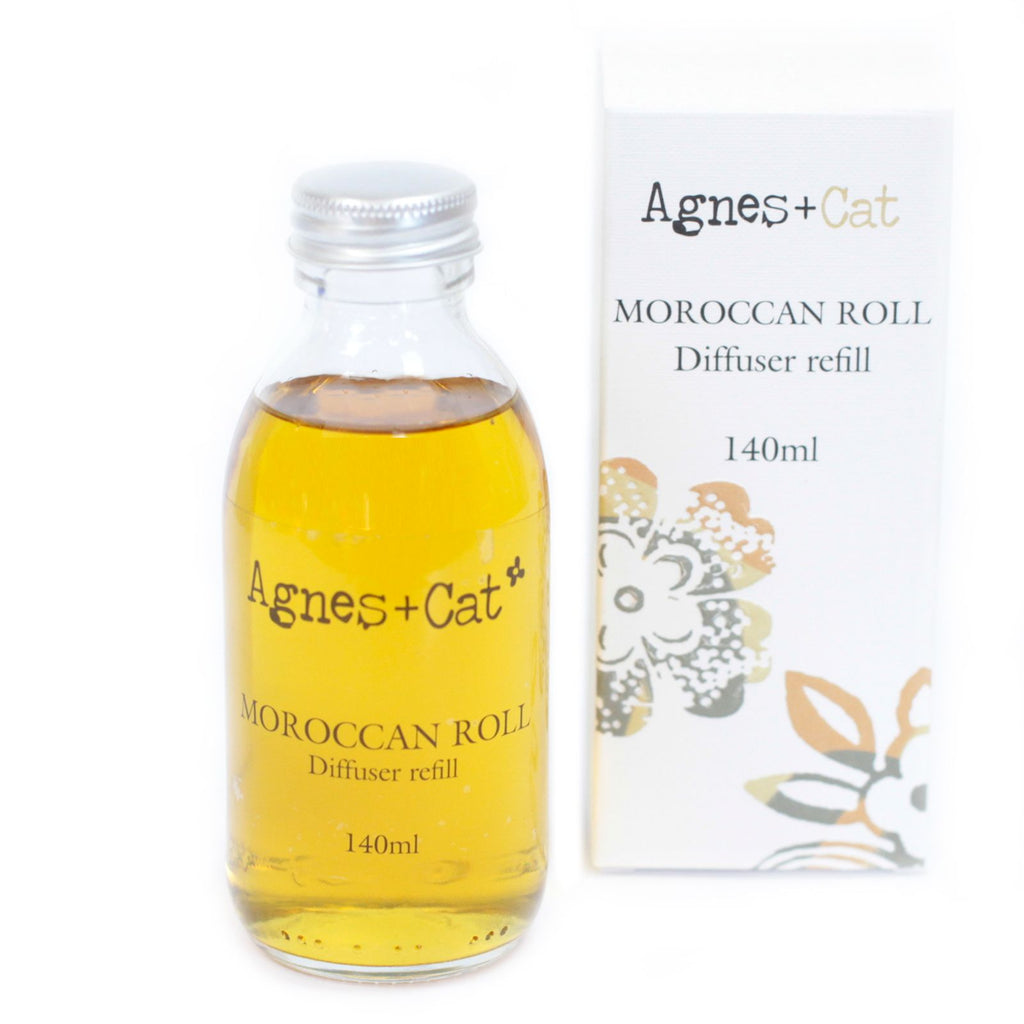 Agnes + Cat Reed Diffuser Refill 150ml - Moroccan Roll