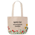 Agnes + Cat Wildflower Garden Embroidered Tote Bag