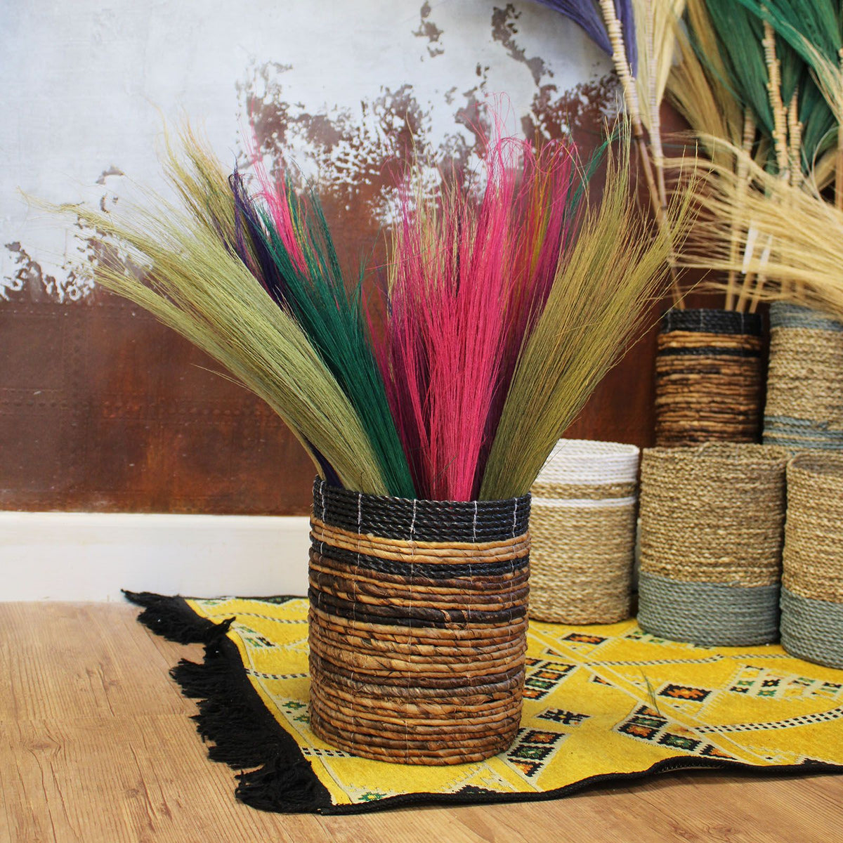 Pampas Broom Set of 4 - Natural – view 2