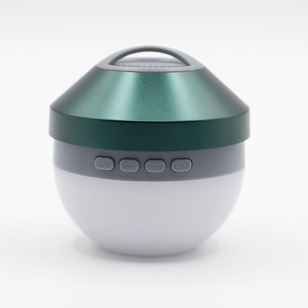 Green Camping Hanging Light & Mini Speaker – view 2