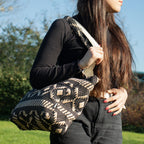 Desert Loom Geometric Jacquard Tote Bag 35x35cm – view 5