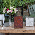 Huge Dragon Mandala Leather Book, 100 Pages – 25x34 cm