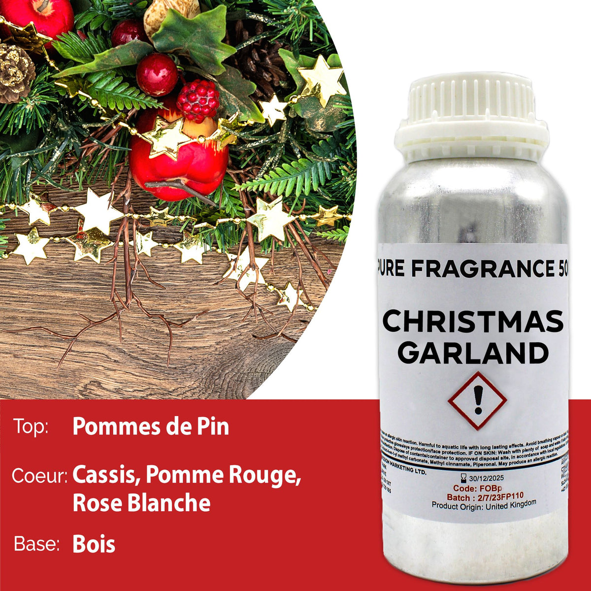 Christmas Garland Pure Fragrance Oil - 500ml – view 4