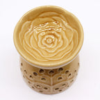 Tree of Life Ceramic Oil Burner - Honey – view 2
