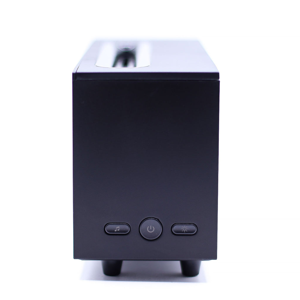 Flame Effect Aroma Diffuser with Birdsong - Black USB