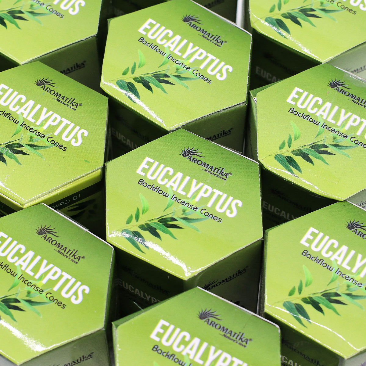 Aromatika Eucalyptus Backflow Incense Cones Pack of 10 – view 5