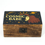Medium Enamelled Box - Cosmic Babe – view 3