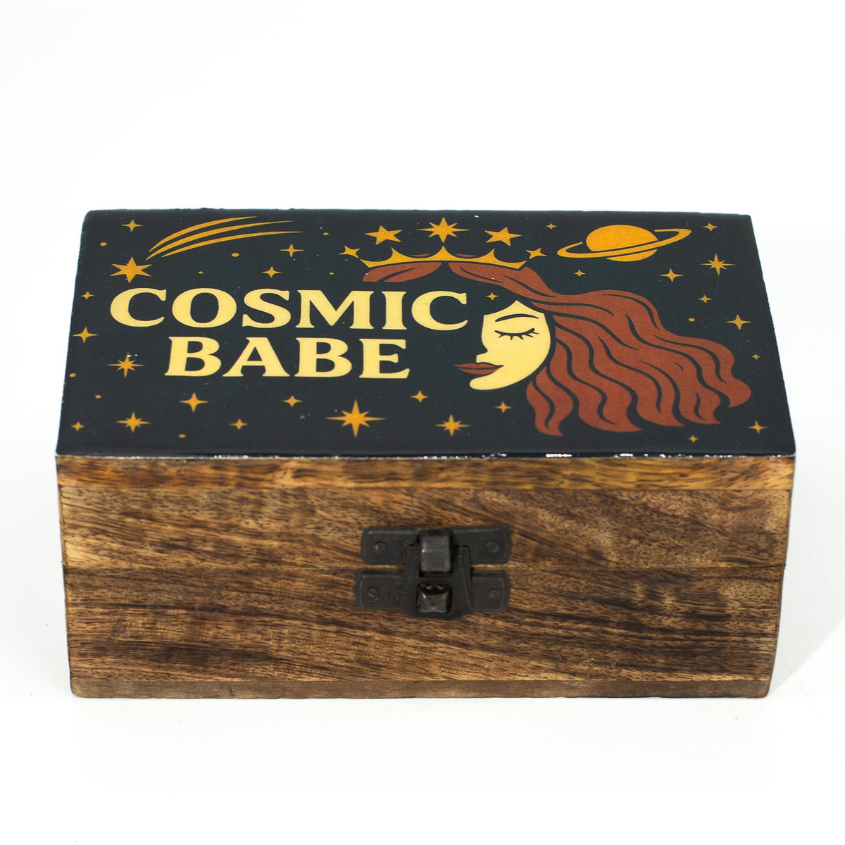 Medium Enamelled Box - Cosmic Babe – view 3